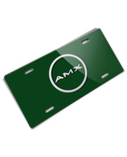 1968 - 1969 Amc Amx Quarter Panel Circle Emblem Novelty License Plate 16 Colors