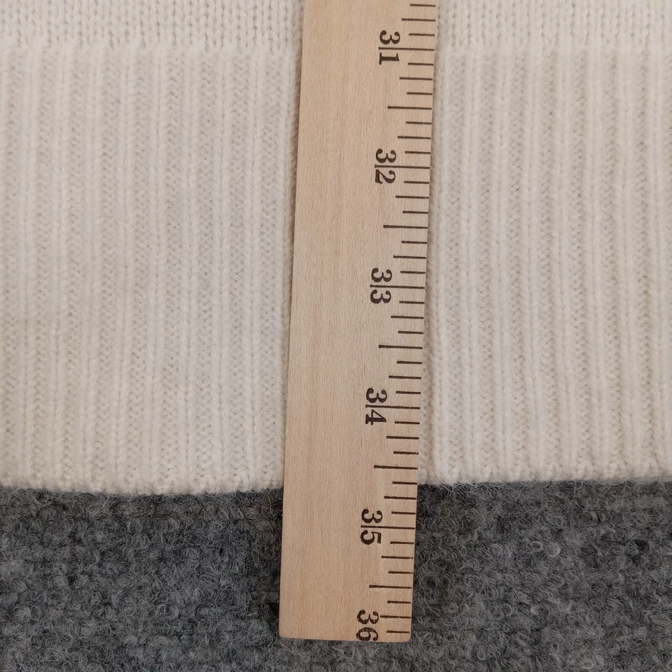 Vestido suéter BB Dakota Steve Madden para mujer mediano beige vestido cuello falso tejido Foto 3 de 4