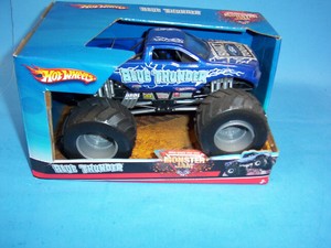 blue thunder monster truck toy