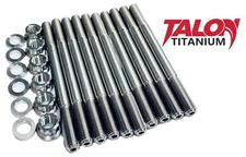 YZFR6 YZF R6 Ti Cylinder Head Studs TITANIUM Head Stud Bolt 12 Pt Nut Kit Set