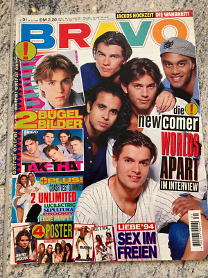 BRAVO 28.07.1994 Michael Jackson Madonna DiCaprio Worlds Apart The Prodigy