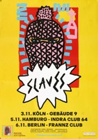 Slaves - Sockets, Tour 2016 | Konzertplakat | Poster