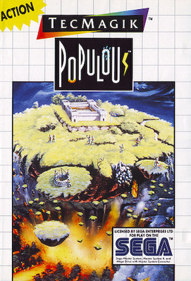 ## Sega Master System - Populous (Only The Module, Without Boxed / Unboxed) ##