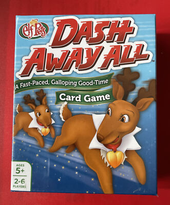Elf on the Shelf Pets Dash Away All Fast Paced Christmas Family Card Game FUN!