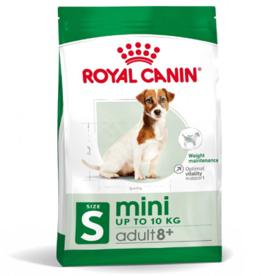 8 kg ROYAL CANIN Mini Adult 8+ Trockenfutter für Senior ältere kleine Hunde