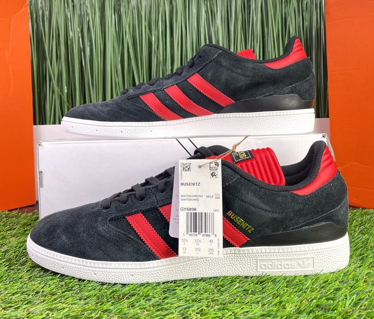 no pueden ver Campaña Apellido Adidas Busenitz Mens Skate Shoes Black Red GY6898 Size 13 | eBay