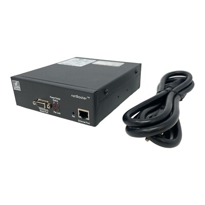 netBooter NP-02B (RS232 Serial Port, 2x NEMA5-15 outlets, 120V) NEW ...
