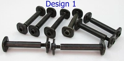 8St. Rollerblade Achse 34mm Frame Hardware, 6mm Standard Achse, Original