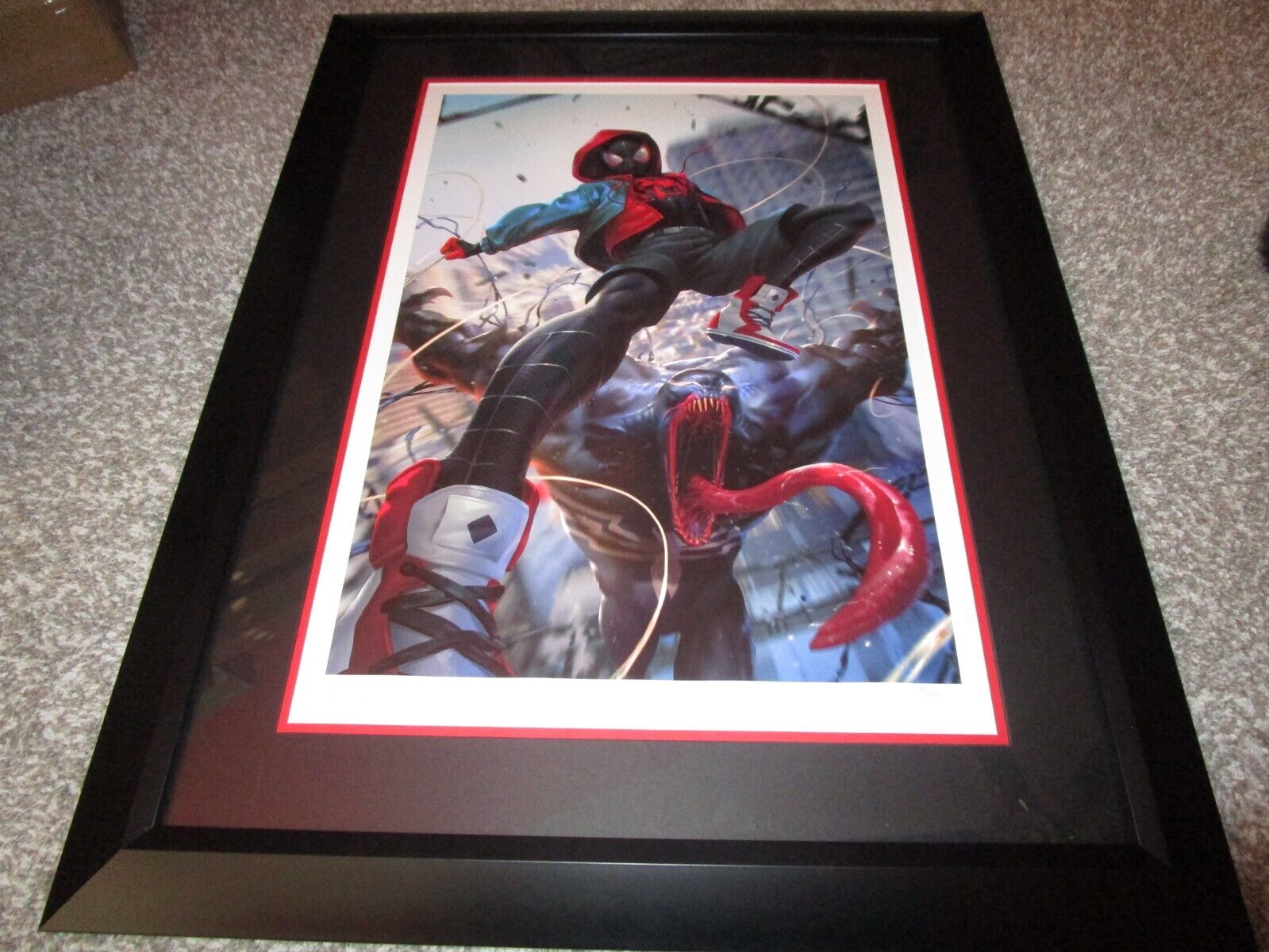 MILES MORALES: THE SPIDER-MAN  LIMITED EDITION GICLEE ON