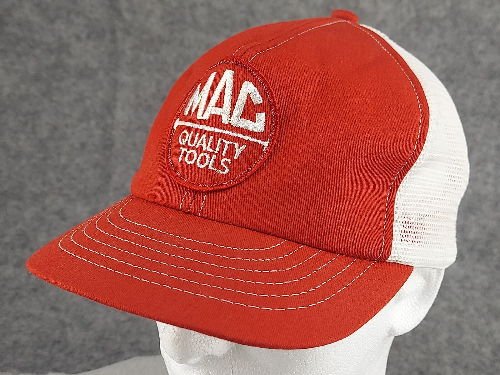 Mac Quality Tools Snapback Hat Patch Foam Mesh Tr… - image 1