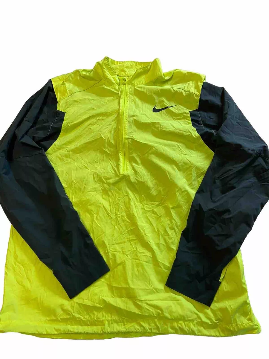 Nike neon green jacket sale