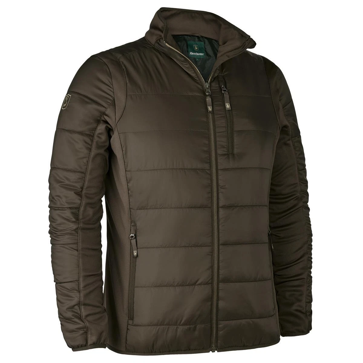 Mens Deerhunter Heat Padded Jacket Wood Brown Heated Jacket Sizes Small To 5XL
Opens in a new window