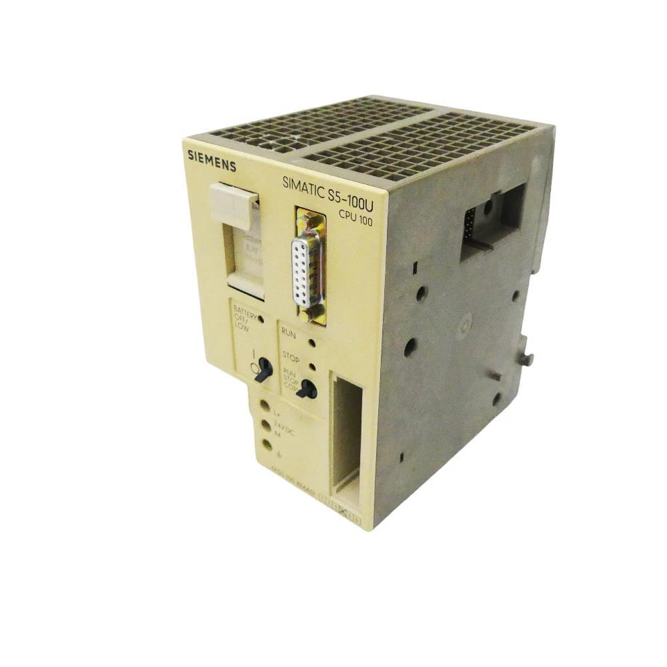 SIEMENS SIMATIC S5 6ES5100-8MA01 6ES5 100-8MA01 Vers. 04 -used-