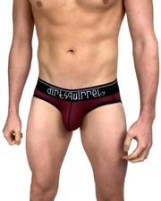 Mens Jockstrap Dirt Squirrel Syrah Red Mesh Jockstrap SALE