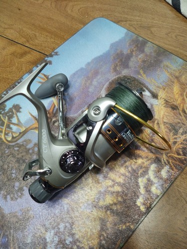 Yoshikawa CY 6000 Fishing reel. new no box new braided line - Picture 4 of 4