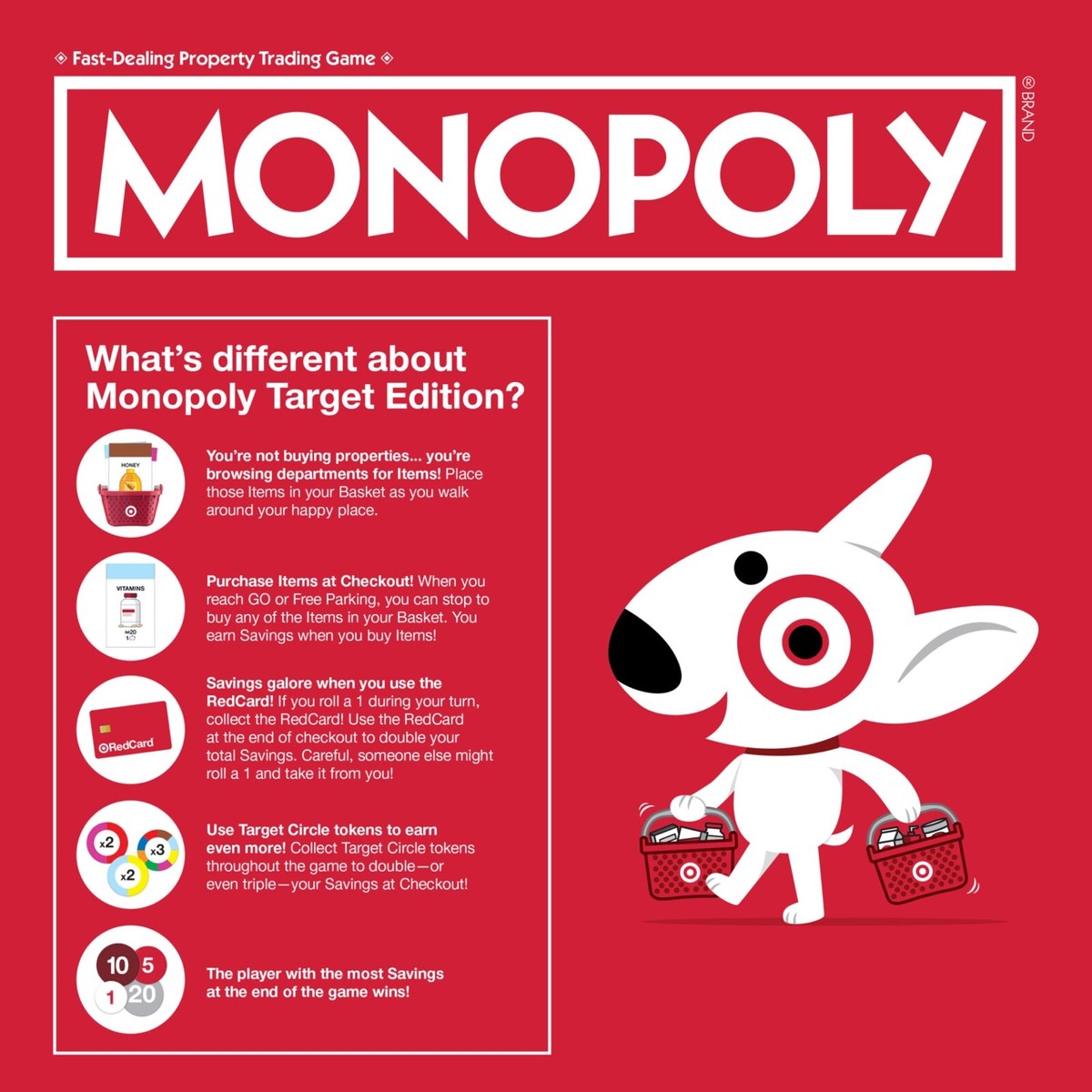 Hasbro Monopoly Board Game 2021 Target Edition Brand New | eBay