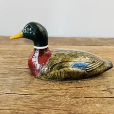 Vintage Scott Products Mallard Duck Cast Metal Bottle Opener 5.5” Long