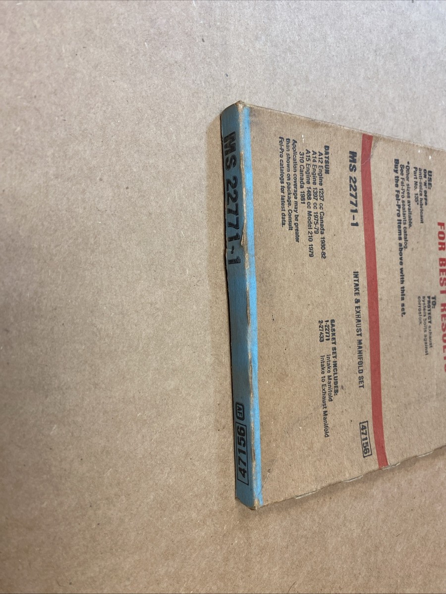 Fel-Pro MS22771-1 Intake And Exhaust Manifold Combination Gasket Set