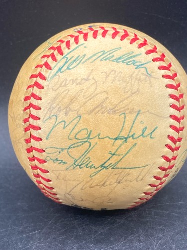 1978 San Francisco Giants Team Signed Baseball W/ Willie McCovey - Picture 4 of 8
