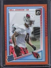 2025 Donruss Optic Football Orange Will Johnson #247