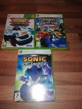  X-box 360 sonic the hedgehog xbox 360 games bundle 