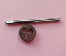 1set HSS 3/16-28 UN Right Hand Tap and Die Metric Thread Threading Tool