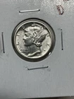 1943-D Unc Mercury Silver Dime 10c Denver Mint - KK668