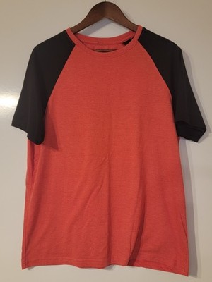 Live Smart Shirt Boys X-Large Red & Black Baseball Short Sleeve Fashion Tee