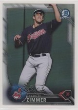 2016 Bowman Draft Chrome Top Prospects Refractor Bradley Zimmer #BDC-130 8dl