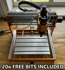 Lunyee 3018 Pro max CNC Machine - 20 FREE BITS - 500W All-Metal CNC Router