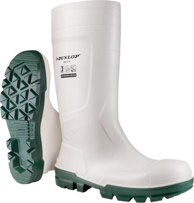DUNLOP PVC-Sicherheitsstiefel WORK-IT WHITE SR LO LG S4 Gr.35