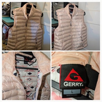 Gerry Women's Pink Puffy Down Vest Size L | eBay