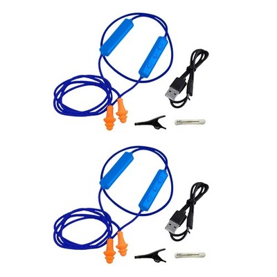 2-Set High Quality Bluetooth Ear Plugs for Laptops, Phones & Bluetooth Devices