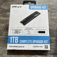 PNY CS2340 1TB M.2 2280 NVMe PCIe Gen4x4 SSD 7400/6100MB/s Kit BRAND NEW IN BOX