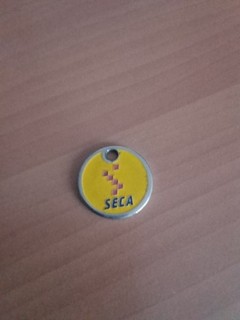 jeton de caddie Seca