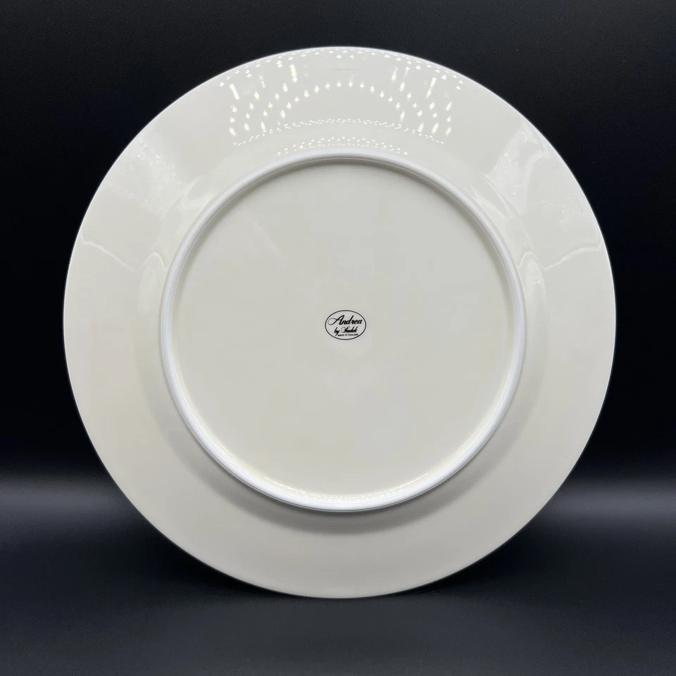 Plato de pastel floral de porcelana con servidor a juego - Andrea de Sadek - Tailandia Foto 4 de 4