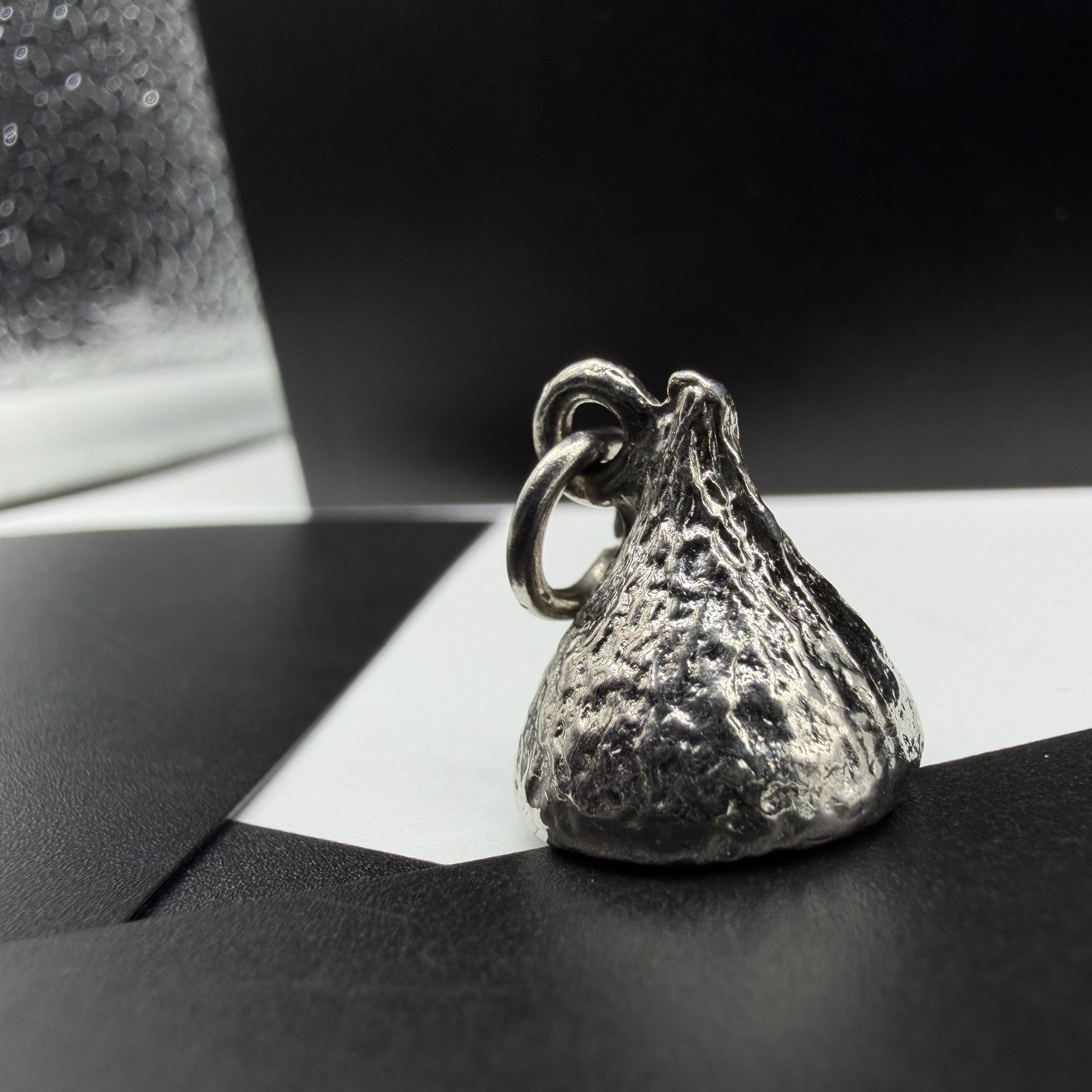 Vintage Solid Sterling Silver Hershey's Chocolate… - image 4