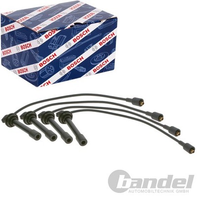 BOSCH ZÜNDLEITUNGSSATZ für MAZDA MX-5 I (NA) 1.6 1.8 MX-5 II (NB) 1.6 16V