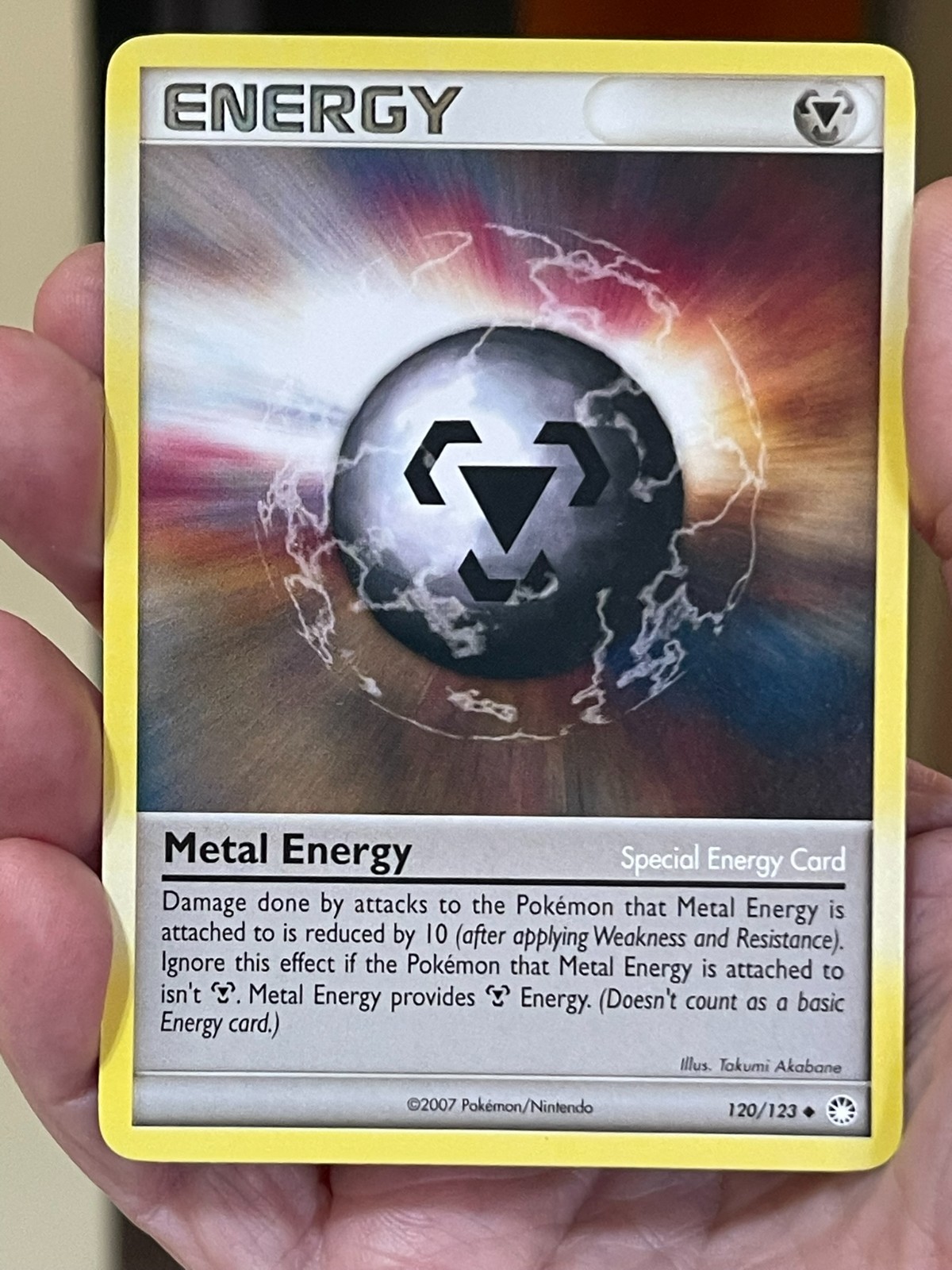 POKEMON METAL ENERGY 120/123 UNCOMMON MYSTERIOUS TREASURES VLP CARD
