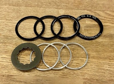 SHIMANO Freebody Steel Lock Ring Single Speed Spacer Set MTB Trial Bicycle