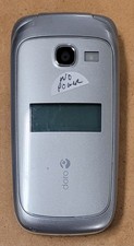Doro PhoneEasy 618 - Silver and White  Consumer Cellular  Flip Phone