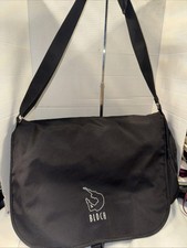 Bloch Large Ballet Duffel Bag Black w/ Pink Trim Dance Gym 18 X 12 X 9