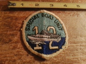 SPECIAL BOAT UNIT 12 PATCH