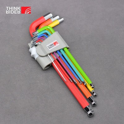 ThinkRider color Bike Repair Tools L-wrench Bicycle inner hexagon tool  Hex Key 