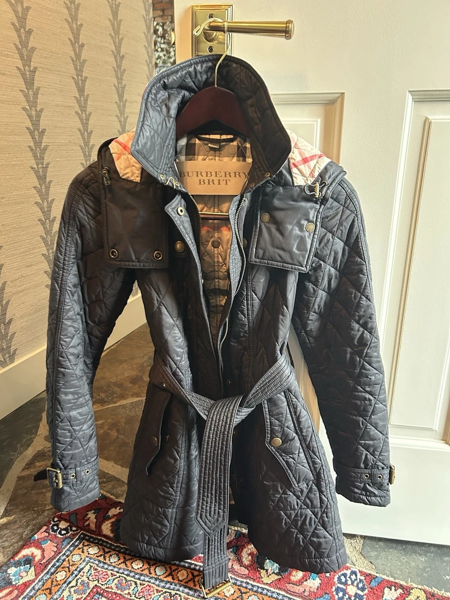 Chaqueta Burberry Finsbridge negra XS