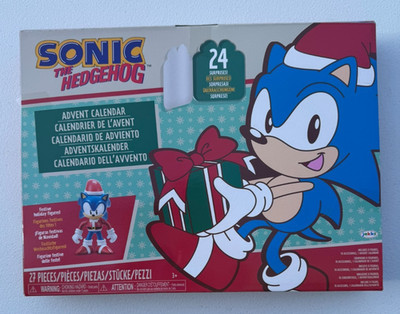 Sonic the Hedgehog 2024 Advent Calendar   24 Surprises by Jakks Pacific