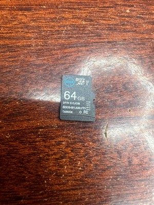 Dell 64GB iDRAC vFlash Micro SD Card V5JGM Used
