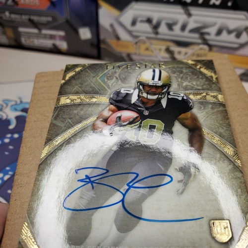 Brandin Cooks Rookie 2014 Topps Five Star Auto New Orleans Saints RC #FSA-BC - Picture 8 of 9
