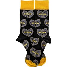 Wu-Tang Clan Ankle Socks Grey Logos new Official Mens Black UK SIZE 7 - 11 