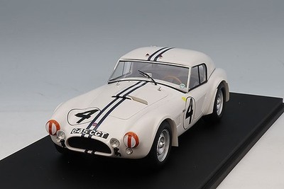 AC COBRA 289 HARD-TOP No.4 Le Mans 24H 1963 w/Case 1/18 scale by Spark #18S722